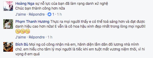 Ảnh chụp màn hình từ Facebook cá nhân của Đào Thị Hà.