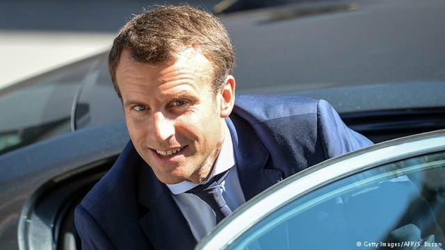 Nguyên Bộ trưởng Kinh tế Pháp Emmanuel Macron. Ảnh: Getty