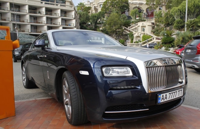 Wraith biển số Ukraine 