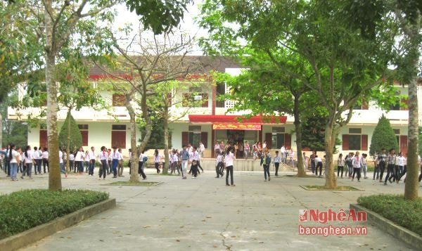 Quang cảnh nhà trường