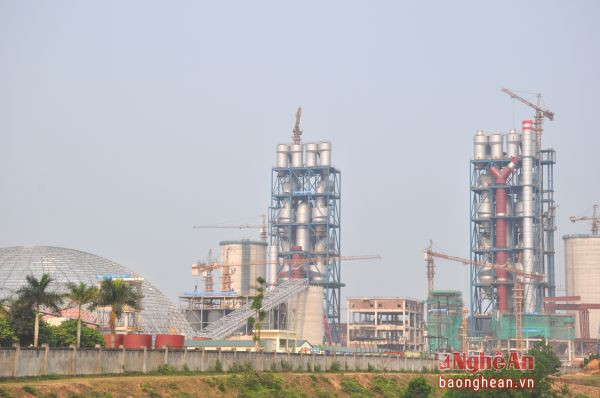 Dự án Nhà máy Xi măng Sông Lam Đô Lương.