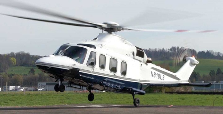 Trực thăng AgustaWestland AW139 có giá 14,5 triệu USD, có thể chở được 15 hành khách