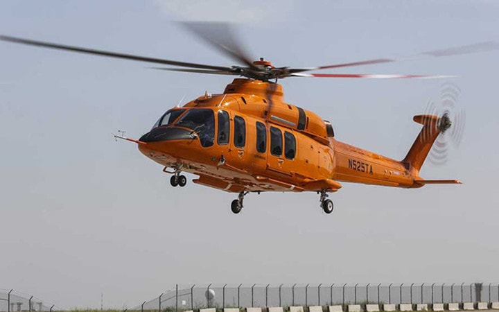 rực thăng Bell 525 có sức chứa 16 hành khách, giá trị lên tới 15 triệu USD.