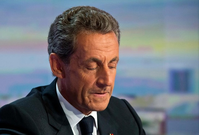 Cựu Tổng thống Pháp Nicolas Sarkozy trong một buổi phỏng vấn trên truyền hình ngày 24/8/2016.