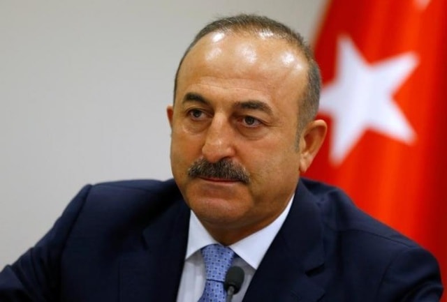 Ngoại trưởng Thổ Nhĩ Kỳ Mevlut Cavusoglu. Ảnh: Reuters.