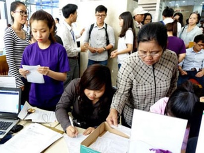 Còn hai ngày cho thí sinh hoàn thiện thủ tục các giấy tờ nhập học. 