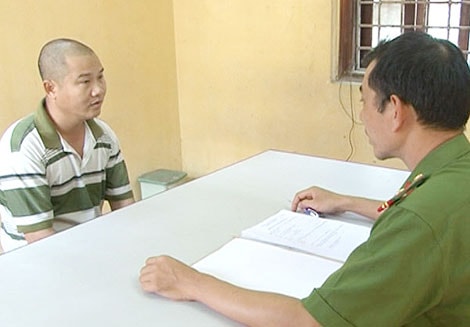 Đối tượng Trần Văn Tuấn.