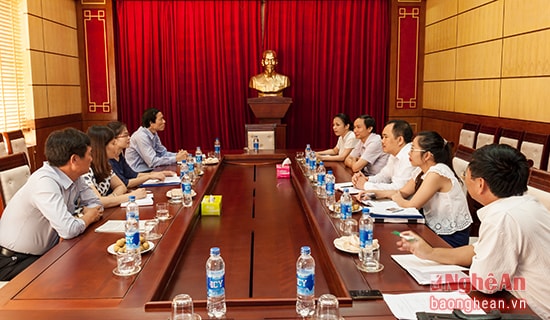 Toàn cảnh buổi làm việc