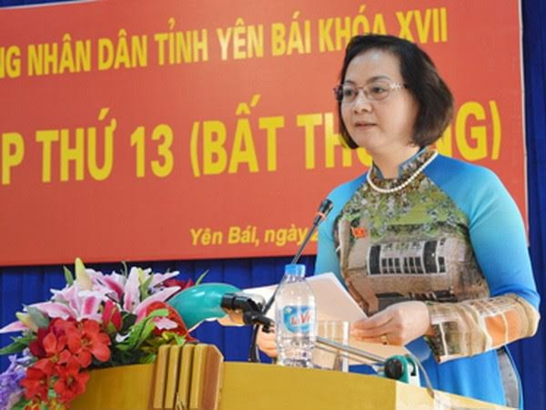 Chủ tịch Yên Bái, Phạm Thị Thanh Trà, Bí thư Tỉnh ủy, bí thư yên bái, yên bái