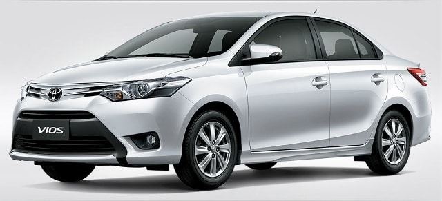  Chiếc xe ô tô cũ Toyota Vios có giá dao động từ 350 – 450 triệu đồng