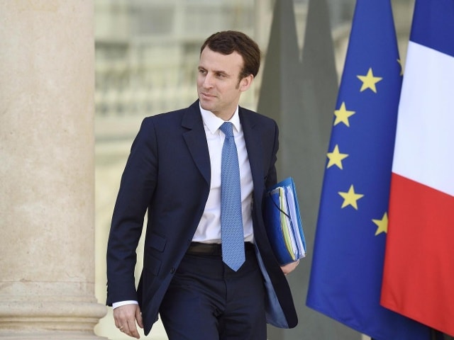  Cựu Bộ trưởng Kinh tế Pháp Emmanuel Macron. Ảnh Independent.