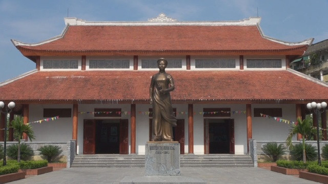 Nhà lưu niệm đồng chí Nguyễn Thị Minh Khai, ảnh tư liệu