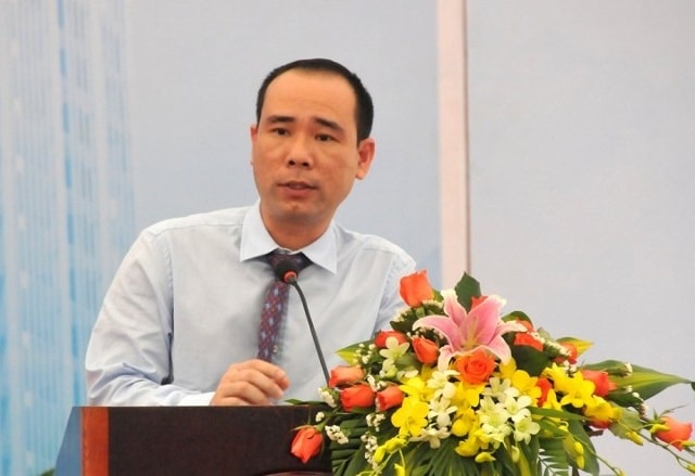 Ông Vũ Đức Thuận thời còn công tác tại Tổng công ty Xây lắp dầu khí