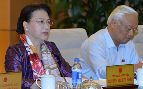 Chủ tịch quốc hội Nguyễn Thị Kim Ngân.