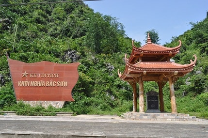 Di tích khởi nghĩa Bắc Sơn.
