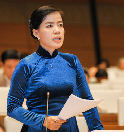 Đại biểu Quốc hội Nguyễn Thị Kim Thúy