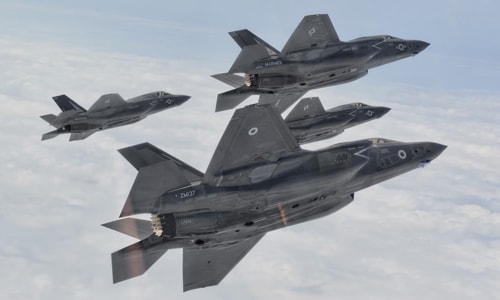 Tiêm kích F-35B của Mỹ. Ảnh:  US Marine Corps