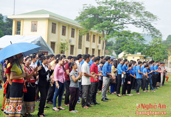 Ngày hội Văn hóa thanh niên các dân tộc thiểu số huyện Con Cuông thu hút đông đảo đoàn viên- thanh niên và nhân dân tham gia.