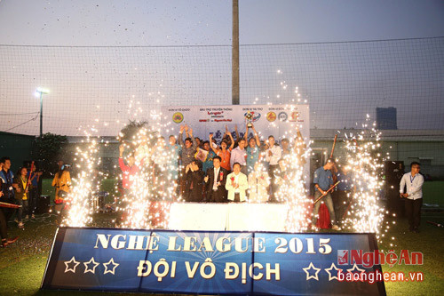 Chung kết trao giải Nghệ League năm 2015