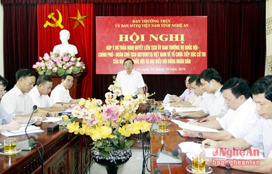 Toàn cảnh  hội nghị.