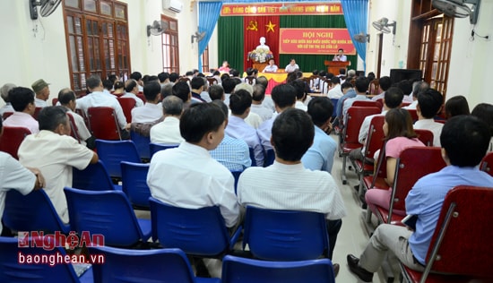 Quang cảnh buổi TXCT.