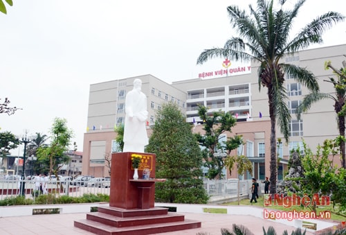 Bệnh viện Quân y 4 đang ngày càng khang trang, hiện đại.