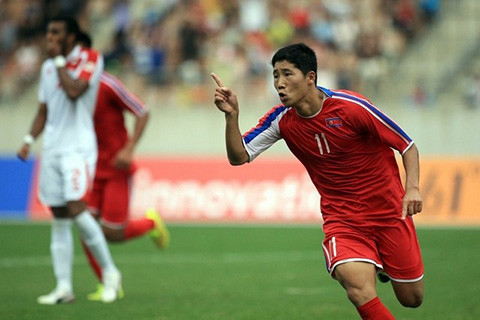 Jong II Gwan là 1/10 cầu thủ trẻ hàng đầu châu Á hồi năm ngoái 