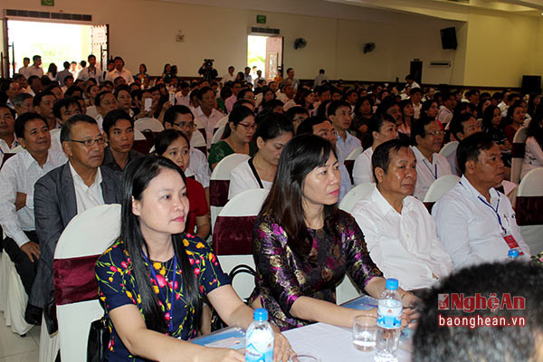 Đại diện 23 Sở Công thương khu vực miền Trung - Tây Nguyên tham gia hội nghị.