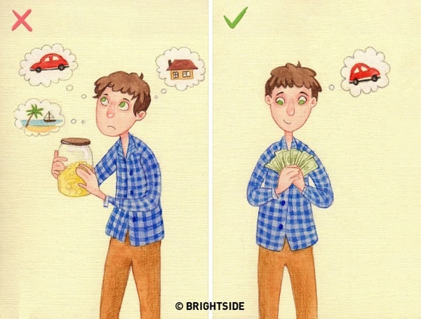 3. Sống đúng với khả năng tài chính của bạn: Các nhà nghiên cứu khuyên bạn không nên cố gắng chạy theo những thứ vượt quá thu nhập của bản thân. Những rắc rối tài chính có thể khiến bạn stress nặng nề.