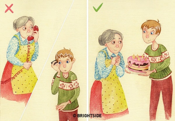 6. Biết cách chăm sóc người thân và khiến họ hạnh phúc: Các nhà tâm lý học lưu ý rằng, những người luôn cố gắng làm việc tốt hạnh phúc và thoải mái hơn những người không có thói quen này.