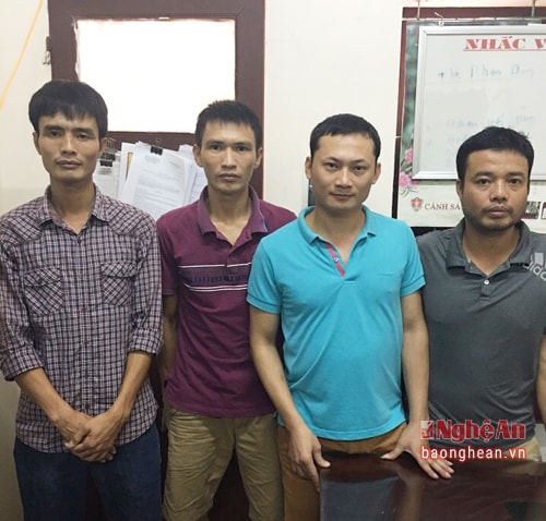 Các bị can bị khởi tố. 
