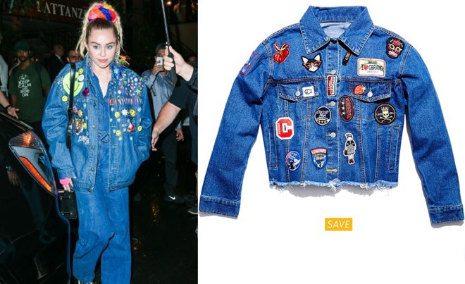 6. Denim dencal: Các mẫu jacket quen thuộc được làm mới với mảnh decal màu sắc rực rỡ, tươi tắn.