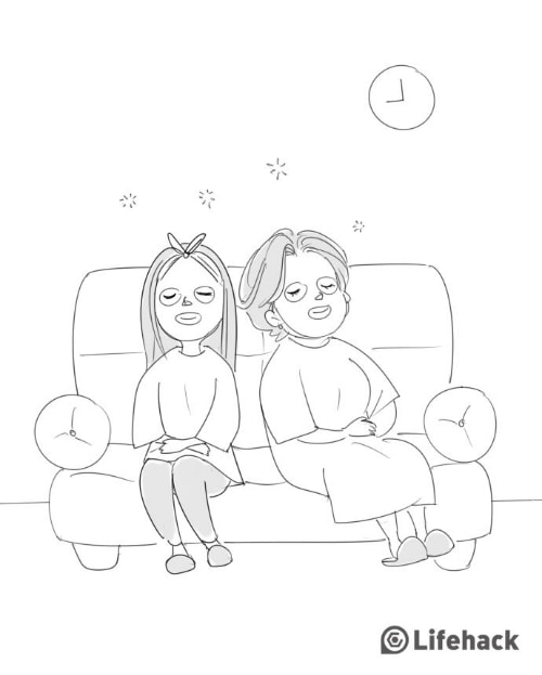 Những điều bạn thích làm thì mẹ cũng thích.