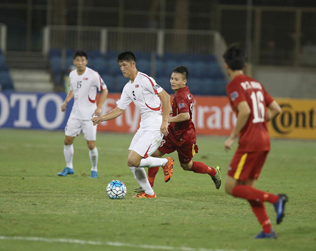 U19 CHDCND Triều Tiên cũng gây khó khăn cho U19 Việt Nam