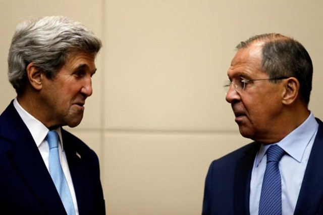 Ngoại trưởng Mỹ John Kerry sẽ gặp người đồng cấp Nga Sergei Lavrov tại Thụy Sĩ. Ảnh: Reuters.