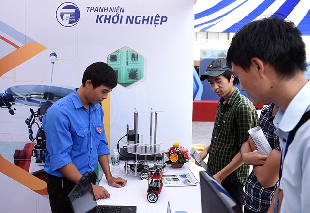 Thế hệ thanh niên năng động là phần không thể thiếu của nền kinh tế khởi nghiệp. Ảnh: VGP/Quang Hiếu