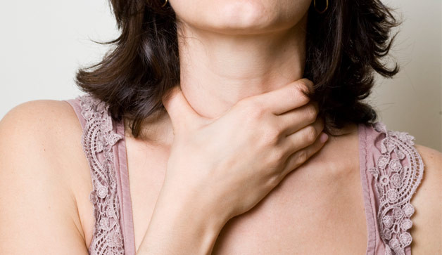 Nổi hạch to ở cổ có thể là dấu hiệu ung thư tuyến giáp.
