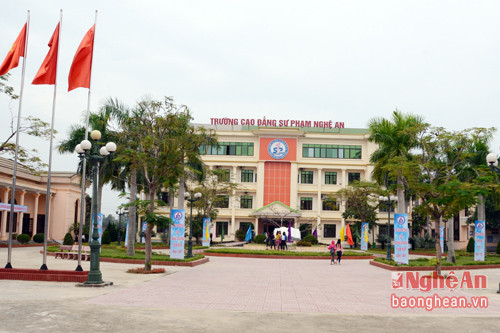 Trường Cao Đẳng Sư phạm Nghệ An được thành lập vào năm 1959. Hiện, trường có 266 cán bộ giáo viên, 3.000 sinh viên theo học.