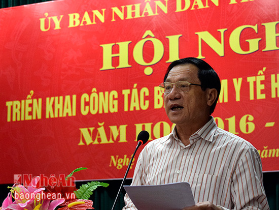 Phó Chủ tịch UBND tỉnh Lê Minh Thông 