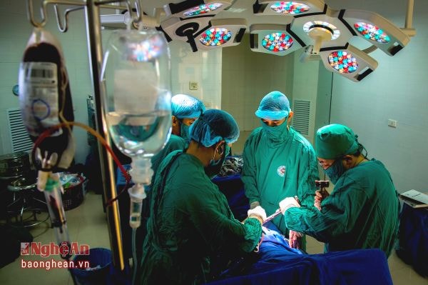 Một ca mổ tại Bệnh viện.