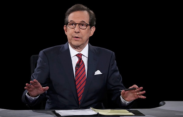 Người điều phối Chris Wallace. Ảnh: Reuters