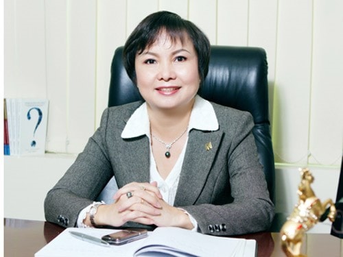 Nữ doanh nhân Cao Thị Ngọc Dung. 