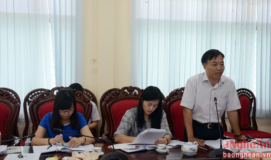 Đồng chí Trần Kim Lộc- Chánh Văn phòng HĐND tỉnh: 