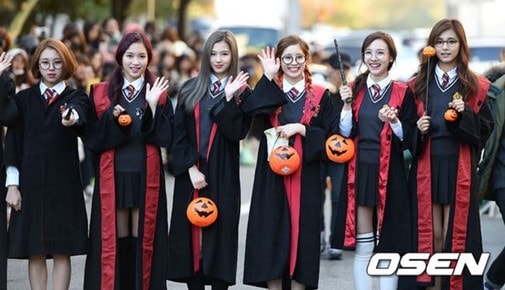Những sao Hàn trong lễ hội Hallowen.