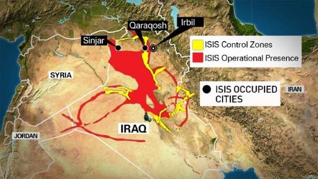 Quân đội Iraq chỉ còn cách Mosul 20 km, khiến IS điên cuồng chống trả. Ảnh: AP.