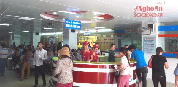 Nơi đăng ký khám, chữa bệnh ở Bệnh viện Đa khoa Cửa Đông.