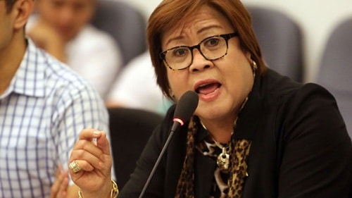 Thượng nghị sĩ Leila de Lima. Ảnh: Inquirer