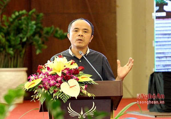 Ông Lê Xuân Sang - Phó Viện trưởng Viện Kinh tế Việt Nam. Ảnh Văn Nhân