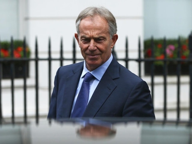 Cựu thủ tướng Anh Tony Blair. Ảnh Getty 