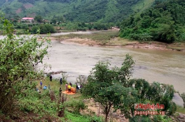 Hiện trường nơi người dân bắt gặp nạn nhân tử vong
